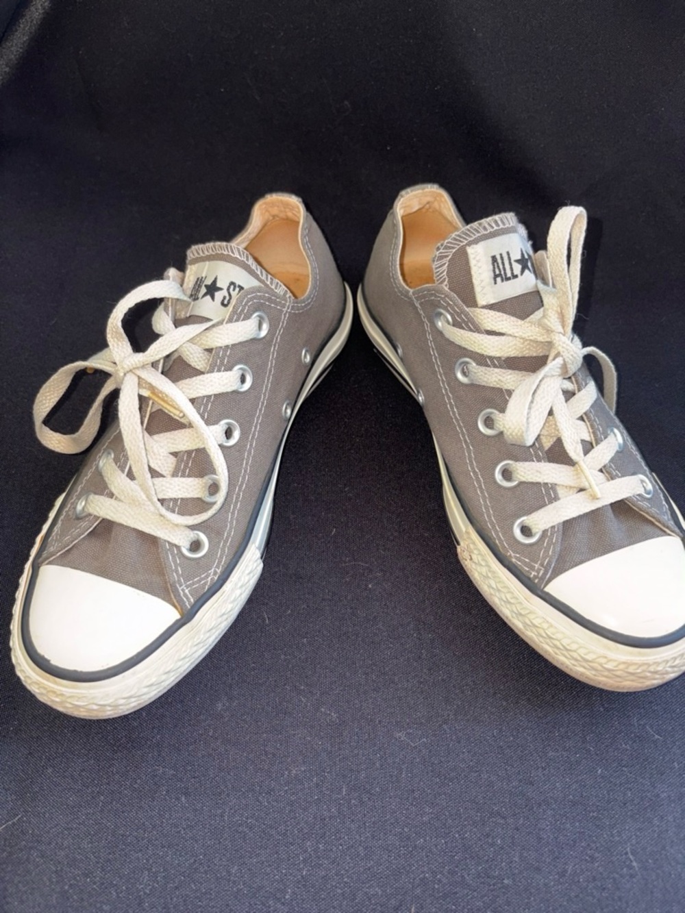 Converse Chuck Taylor All Star Low Top Charcoal Grey Womens 6 Mens 4